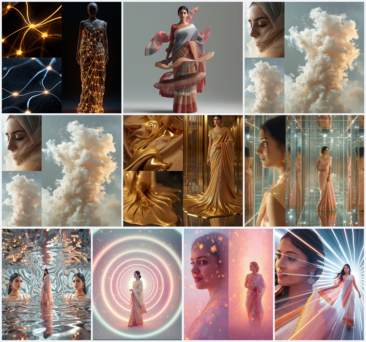 10+ Cafe Style Saree AI Prompts to Create Cozy and Trendy Ethnic Photos with Lifestyle Aesthetic