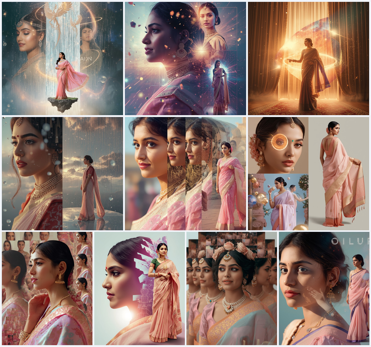 10+ Saree AI Prompts to Create Ultra Realistic Ethnic Photos with Cinematic Lighting and Sharp Detail - Main Thumbnail